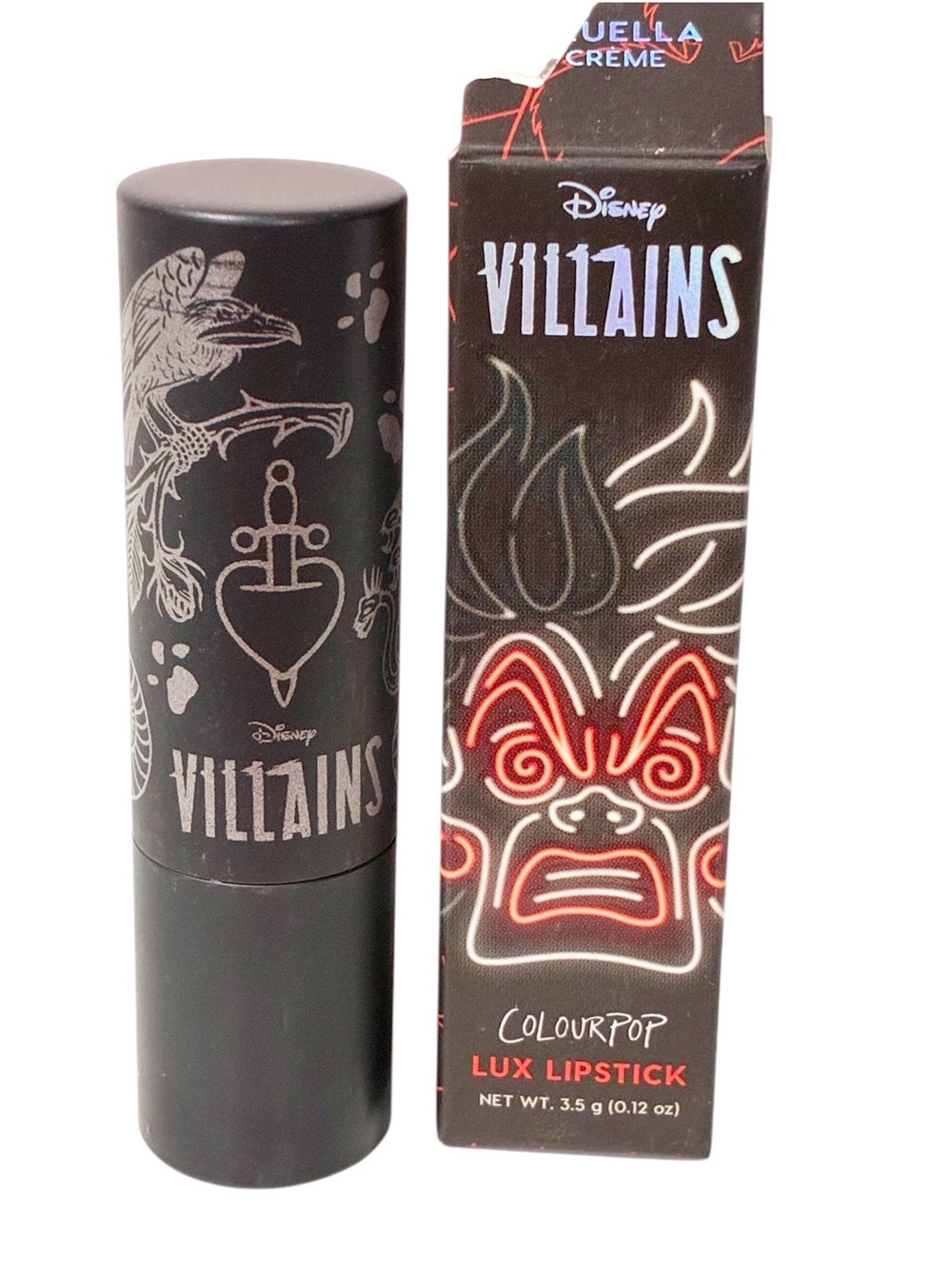 ColourPop Disney Villains Cruella Red Lipstick NEW